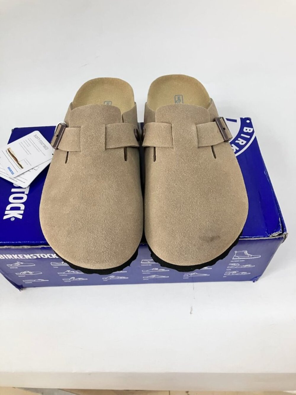 Pre-owned BIRKENSTOCK Women's Soft Footbed Clogs Slippers